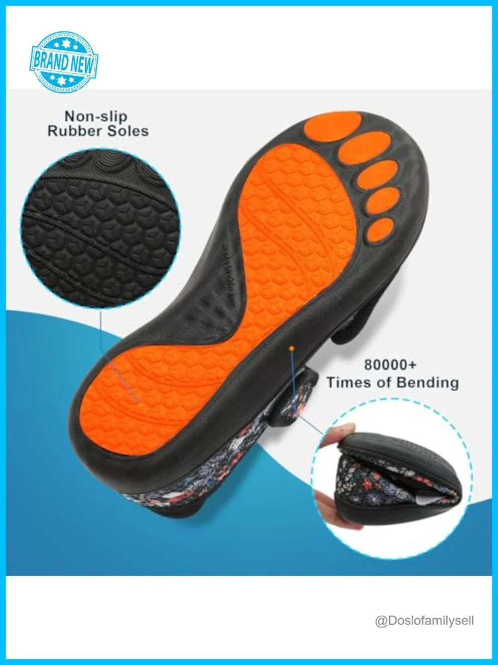 JOINFREE Women's Wide Barefoot Zero Drop Walking Shoes Diabetic